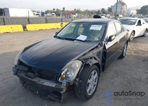 2004 Infiniti G35 from USA, damaged, VIN JNKCV51E04M617644